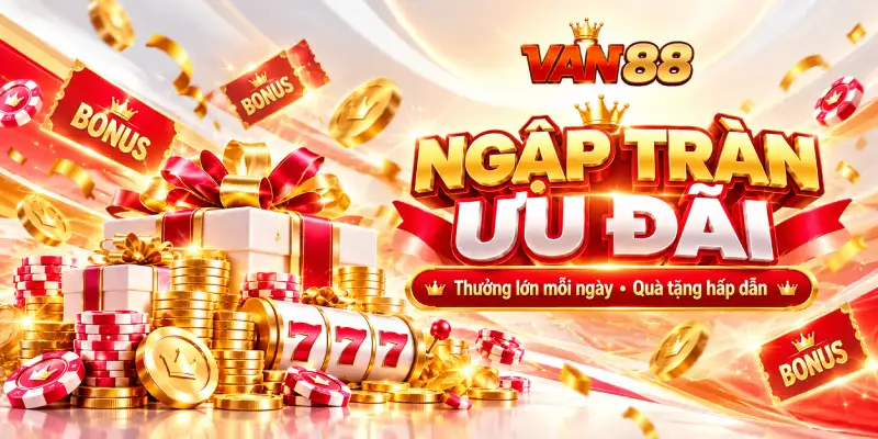 VAN88 Thưởng Lớn Mỗi Ngày - Quà Tặng Hấp Dẫn VAN88 Thưởng Lớn Mỗi Ngày - Quà Tặng Hấp Dẫn